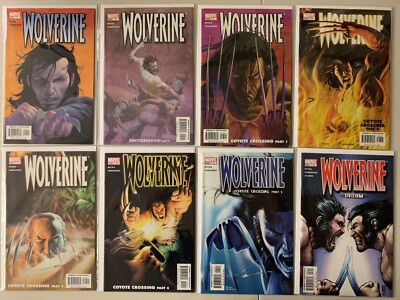 Wolverine 2nd series comics lot #1-90 last issue avg 7.0 (2003-10)