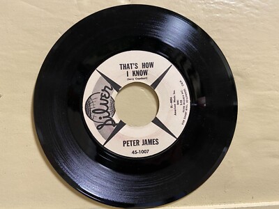 PETER JAMES - That's How I Know/ Think I'll Break Down and Cry - 1960 45rpm VG++