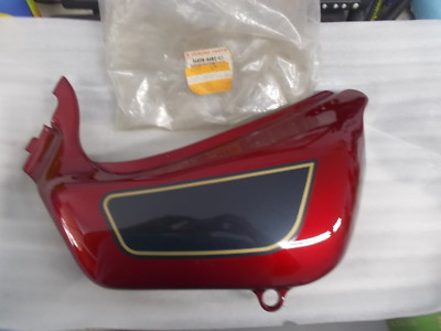 NOS OEM Kawasaki RH Side Cover Candy Cardinal Red 1995 EN500