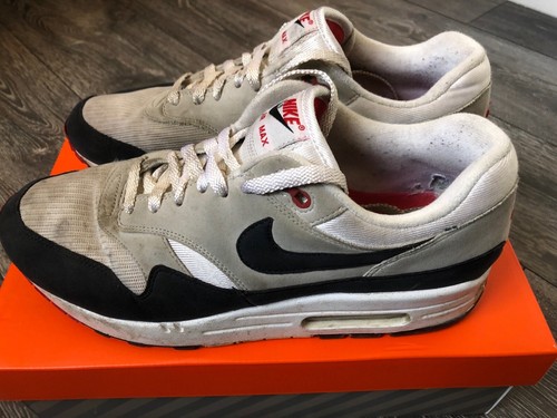 Detalles de NIKE MAX 1 og OBSIDIAN aniversario AIR UK 10US 11UE 45 Usado En Caja ver título original Detalles de NIKE MAX 1 og OBSIDIAN aniversario AIR UK 10US 11UE 45 Usado En Caja ver título original