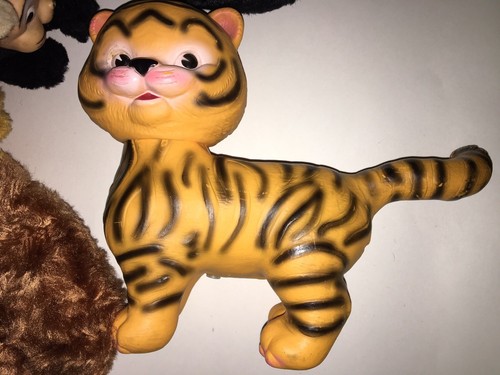 Vintage Plush Rubber Squeaky The EDWARD MOBLEY Co RUSHTON 1965 Toys