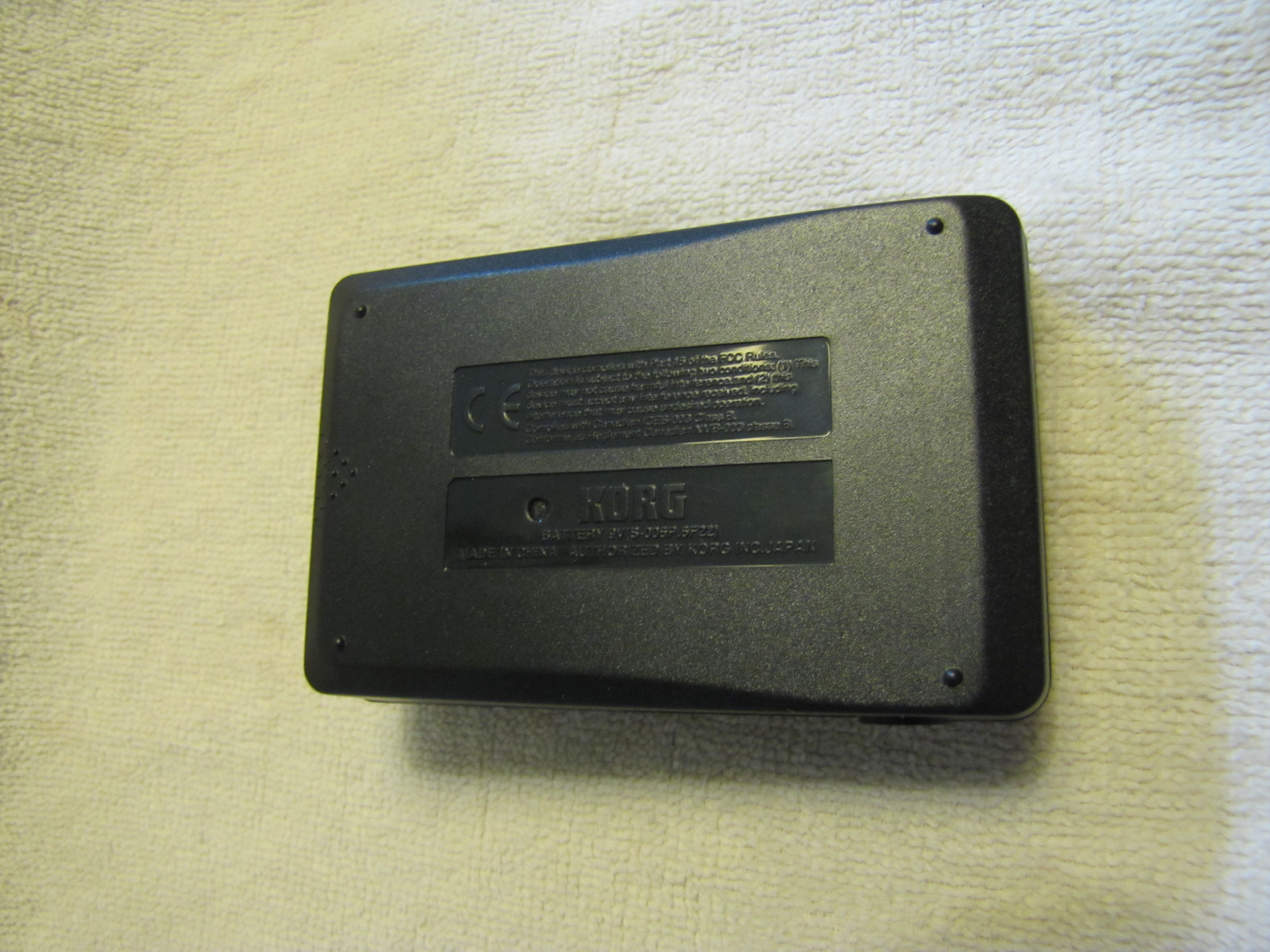 NEW Korg GA-10 Guitar Bass Tuner wih instructions & in box