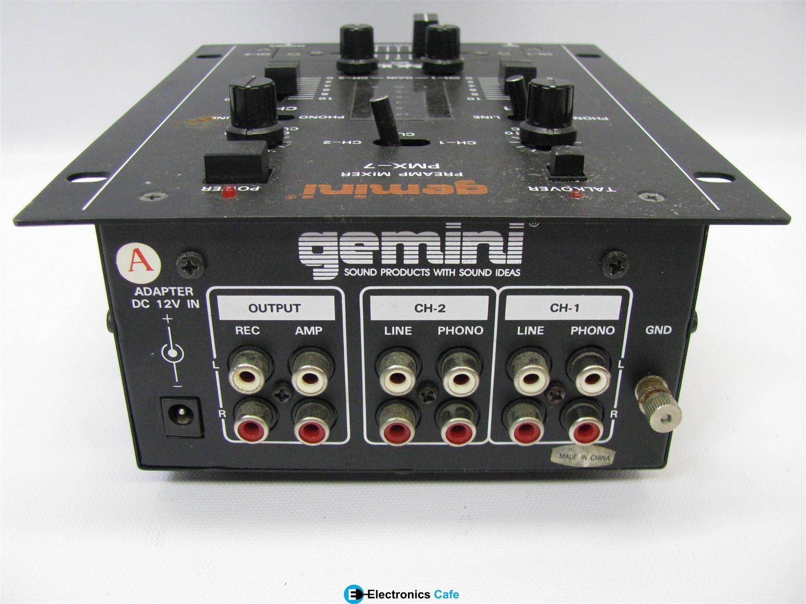 Gemini PMX-7 Preamp Mixer *Parts Only *