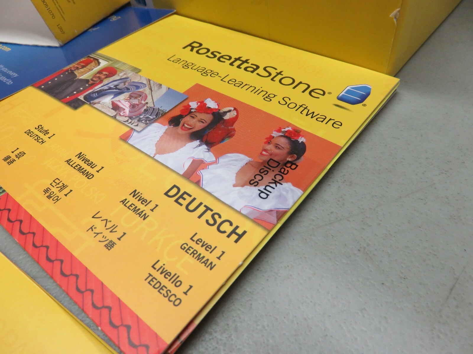 Rosetta Stone LEARN  GERMAN  LEVEL 1  TOTALE  V4 CD SET+ DIGITAL DOWNLOAD