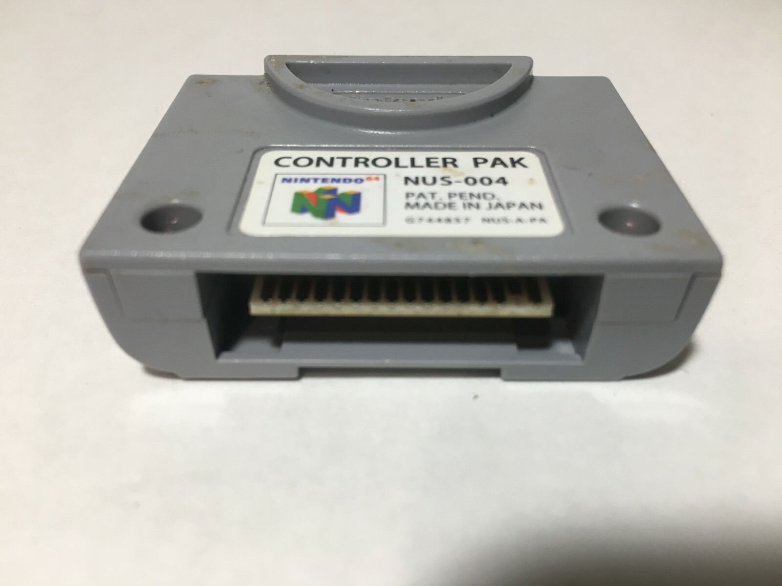 Official OEM Controller Pak Memory Card for Nintendo 64 N64 Pack