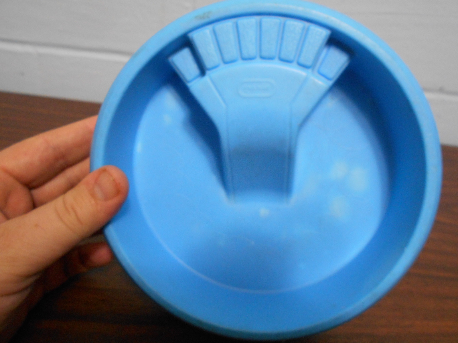 Vintage Little Tikes DOLLHOUSE SIZED Blue Backyard Swimming Pool