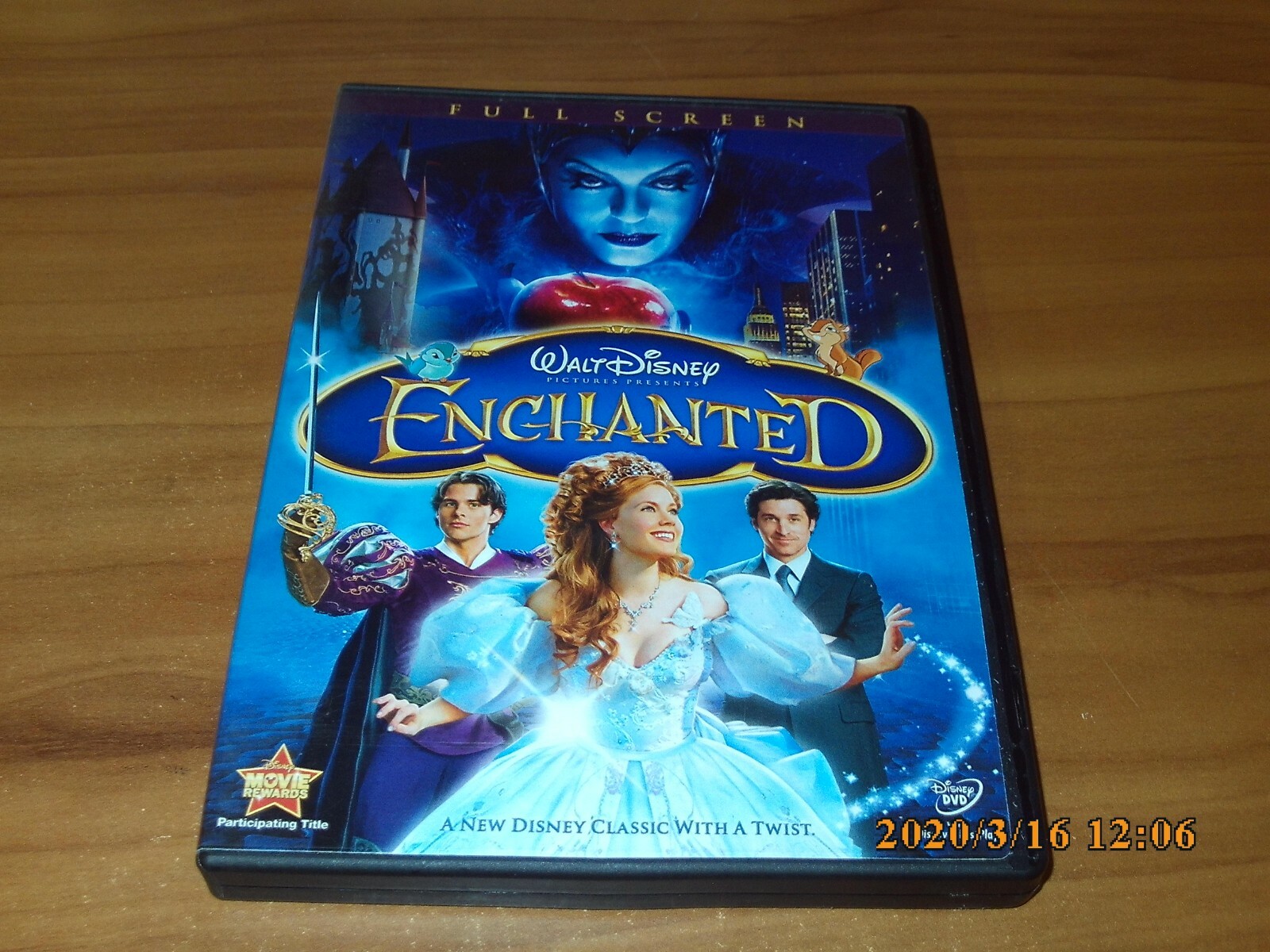 Disney's Enchanted (DVD, 2008, Full Frame) 786936716023| eBay