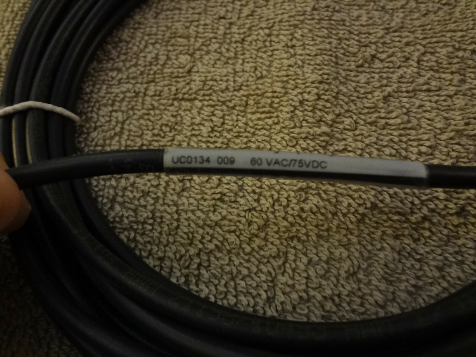 Numatics PXCST Straight Quick Disconnect 5M Cable UC0134 009 60 VAC/75 VDC