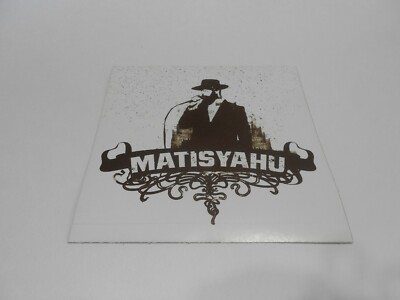 Matisyahu STICKER Live at Stubbs 4in x 4in RARE PROMO