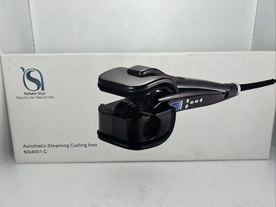 Automatic Steaming Curling Iron NS4001B by Natalie Styx Black