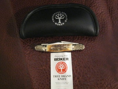 TREE BRAND  BOKER POCKET KNIFE