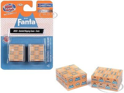 STACKED SHIPPING CASES ''FANTA'' SET OF 2 PCS 1/87 (HO) CLASSIC METAL WORKS 20253