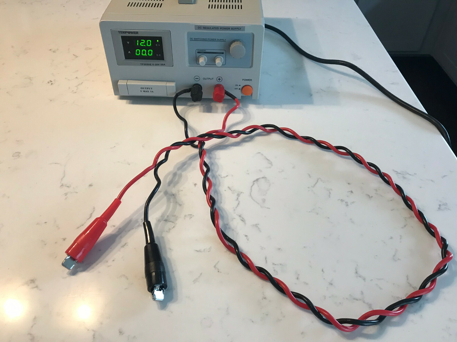 TekPower TP3050E DC Adjustable Switching Power Supply 30V 50A Digital Display