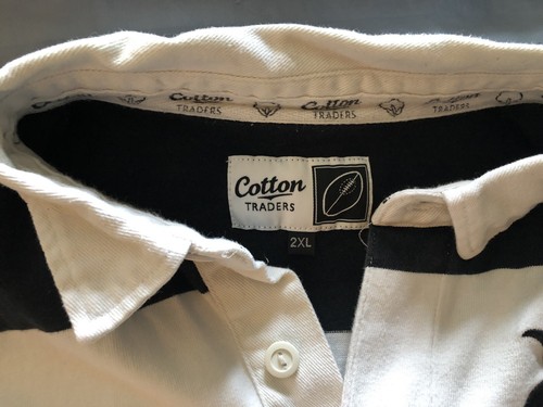 Vintage Cotton Traders Barbarians FC Baa Baas Rugby jersey shirt 2XL 51