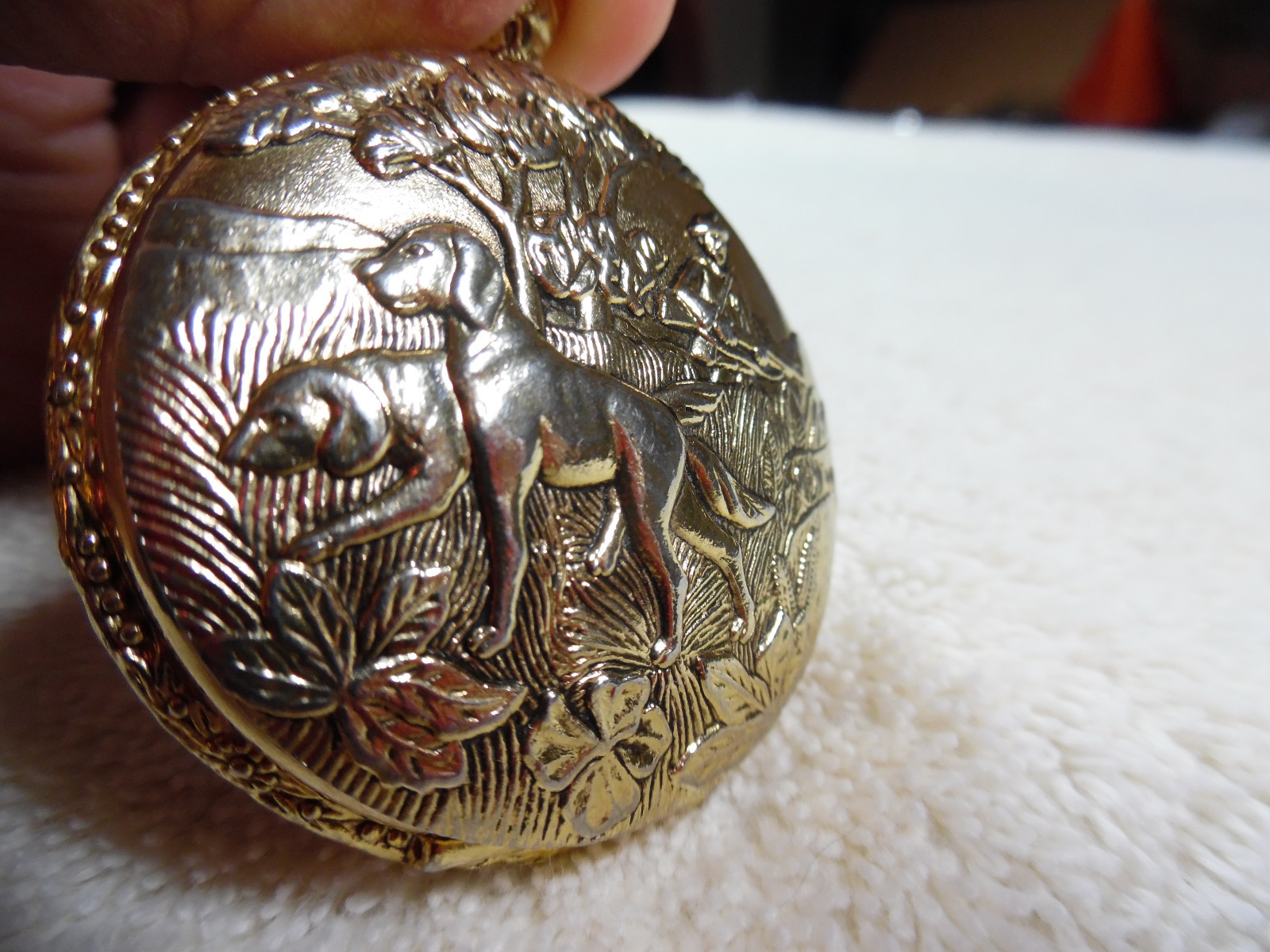 Details Quartz Pocket Watch Japan 30 Movement Gold Tone 160-35V