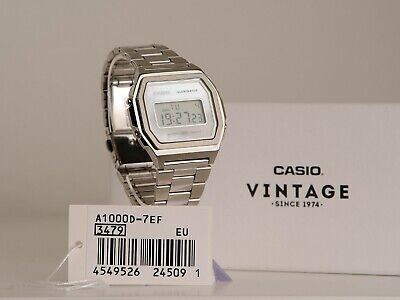 spændende maksimere genstand Casio A1000D-7EF Digitaluhr Armbanduhr Vintage Premium ICONIC inkl.  LederarmbandのeBay公認海外通販｜セカイモン