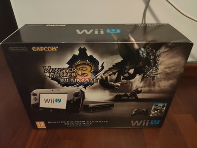 Consola Wii U Premium Pack Monster Hunter Limited Edition