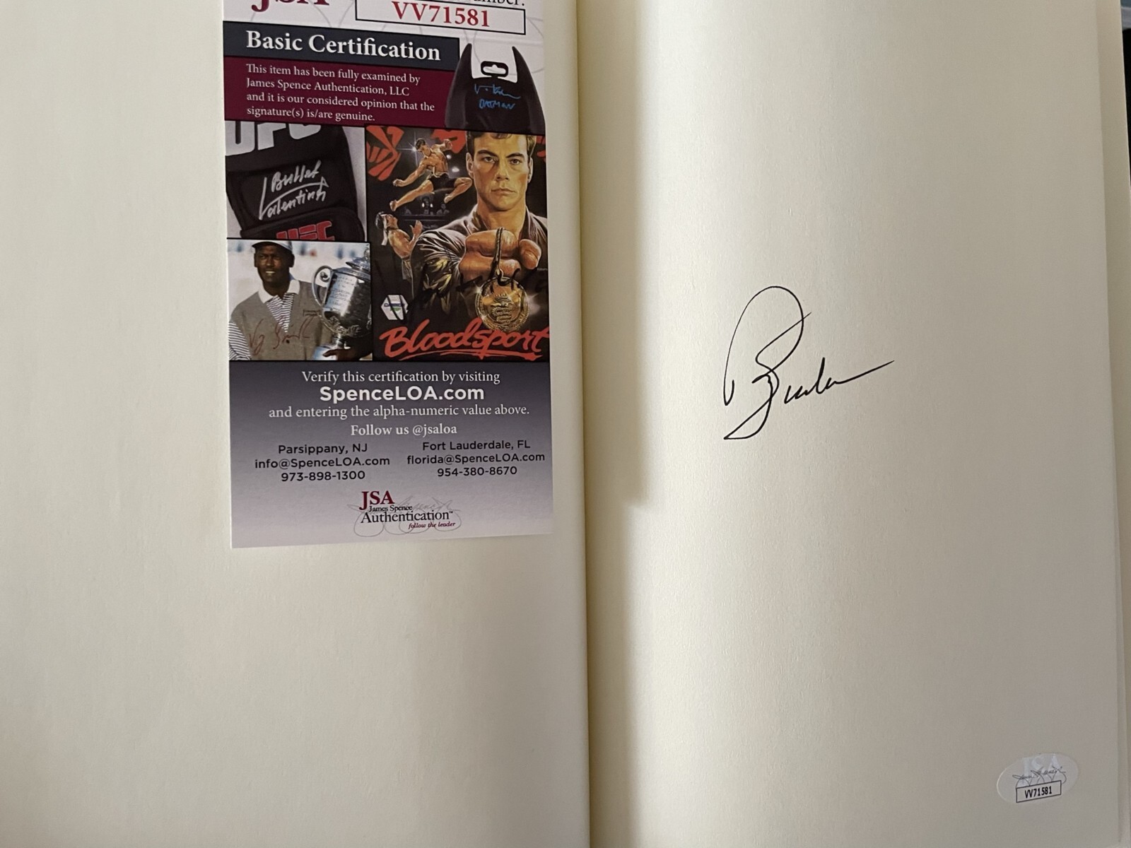 Phil Jackson autographed signed auto Eleven Rings 1st
