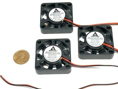 3 Pieces Fan pc ender 3 9 blade 2 wire 40mm 40x40x10 24v 2pin case cooling b20
