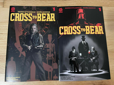 SET:   CROSS TO BEAR #1 (2021) TWO COVERS A & B BRADSTREET AFTERSHOCK COMICS
