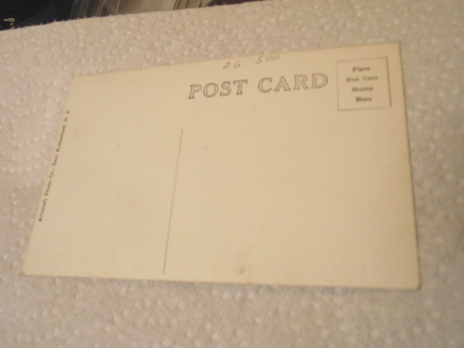 Dearborn Michigan Postcard  train station Atlantic & Gulf Railroad steam engine