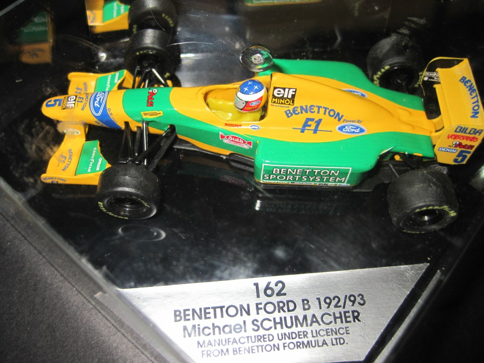 ONYX ベネトンフォード 他 F1ミニカー 4台セット ONYX ベネトンフォード 他 F1ミニカー 4台セット