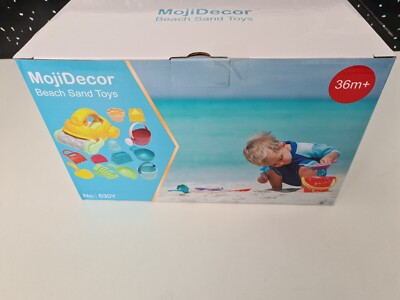 MojiDecor Beach Toys Set for Kids (36m+)