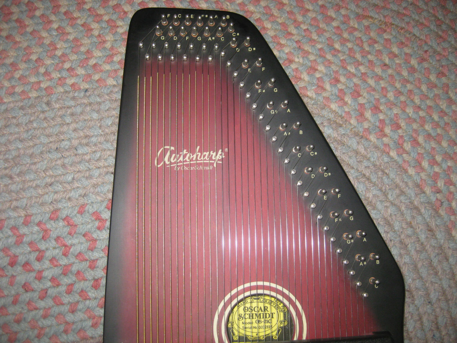 Autoharp Oscar Schmidt 21 Chord OS21C READY TO PLAY with Gig Bag