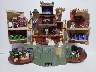 Harry Potter And The Sorcerer's Stone Hogwarts Castle Playset Complete&Operates