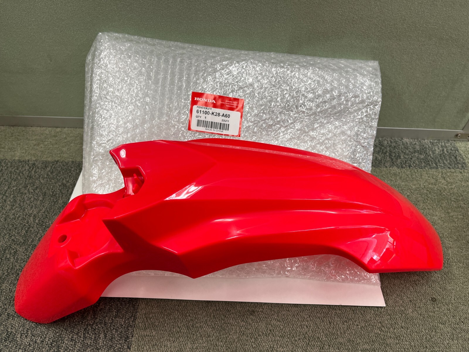 ブランドバッグ通販サイト CRF125 2019-2023 FENDER FRONT HONDA F/FB 61100 OEM GENUINE パーツ