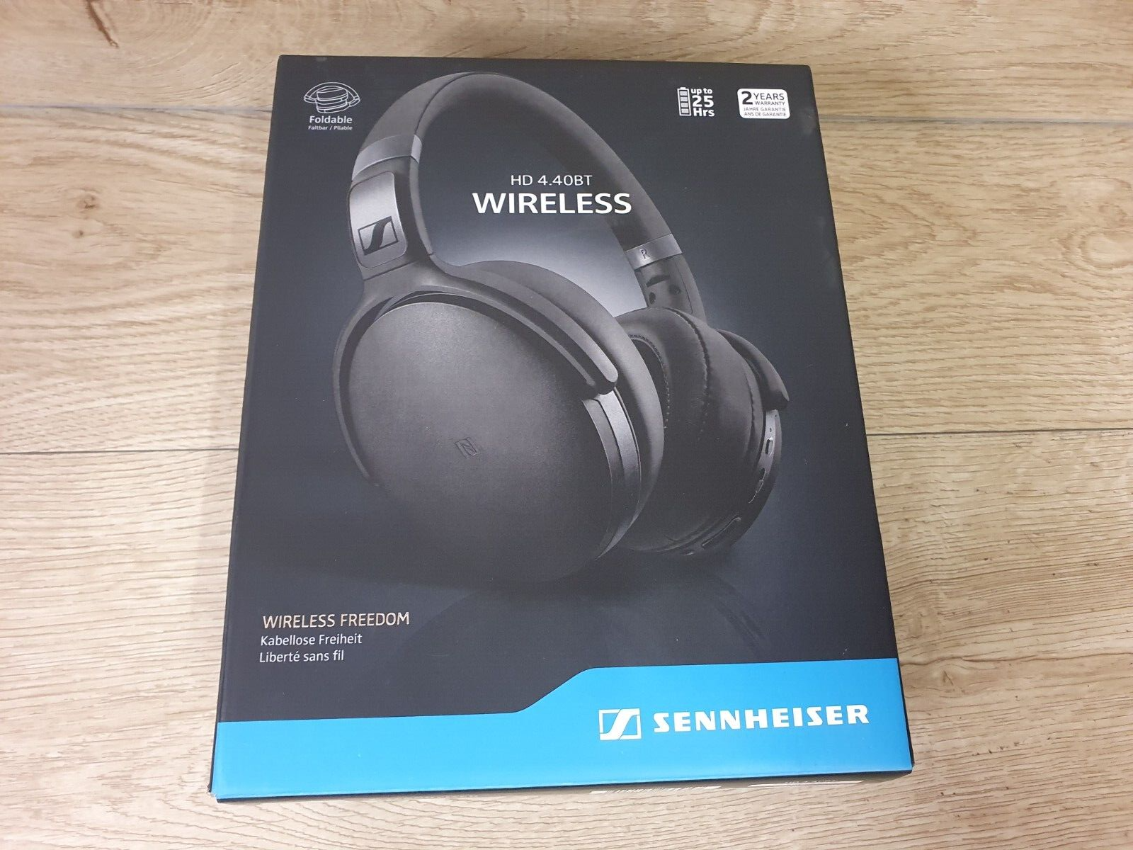 Sennheiser HD 4.40 BT, Over-Ear Wireless Bluetooth Headphones - Black - Picture 1 of 12