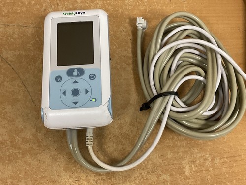 Welch Allyn Patient Monitor Damaged Display Medical Equipment For Parts