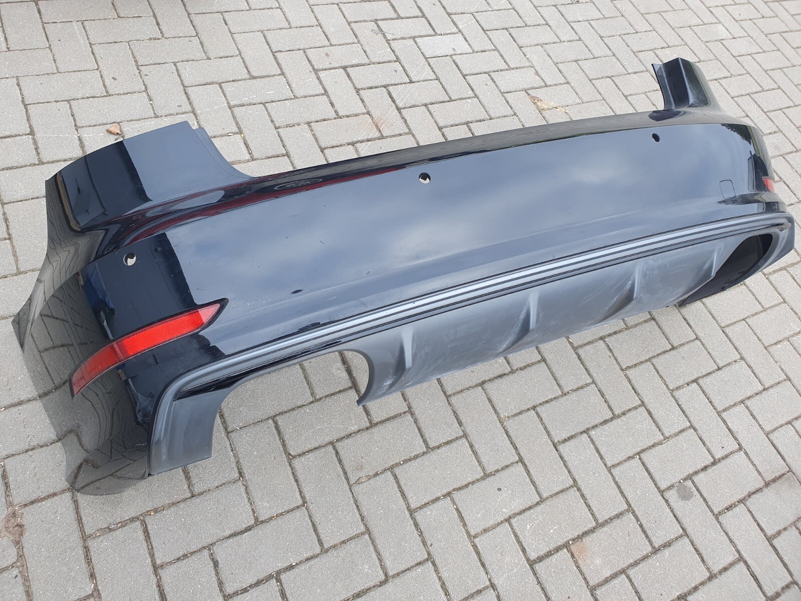 AUDI S3 A3 8V 2013-2016 CABRIO SALOON REAR BUMPER COMPLETE