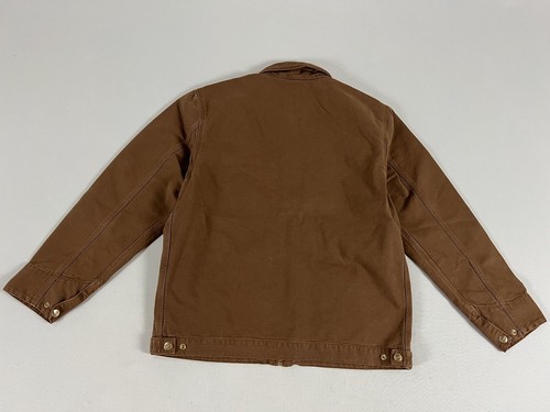 Pre-owned Carhartt Wip Detroit Jacket Spring Tamarind Faded L In Brown