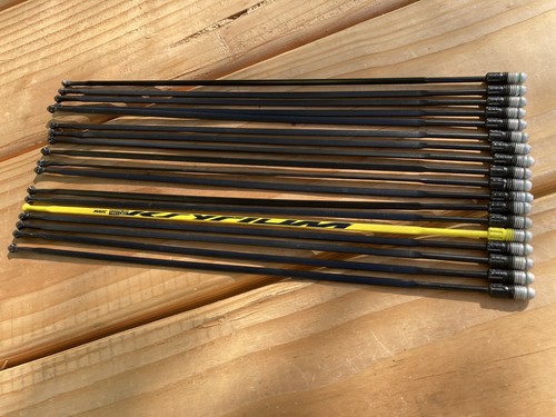 Lot Of 20 Mavic Ksyrium Elite Pro Ust Spokes 291mm Black