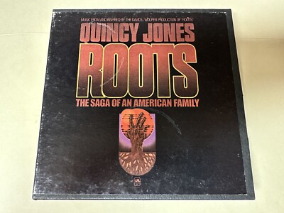 Quincy Jones: Roots (1977) 7'' Cine Reel-To-Reel 3 ¾ ips 4-Track Stereo SEALED