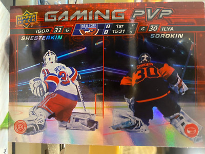 2024-25 UPPER DECK SERIES 1 GAMING PVP #GPVP-10 IGOR SHESTERKIN / ILYA SOROKIN