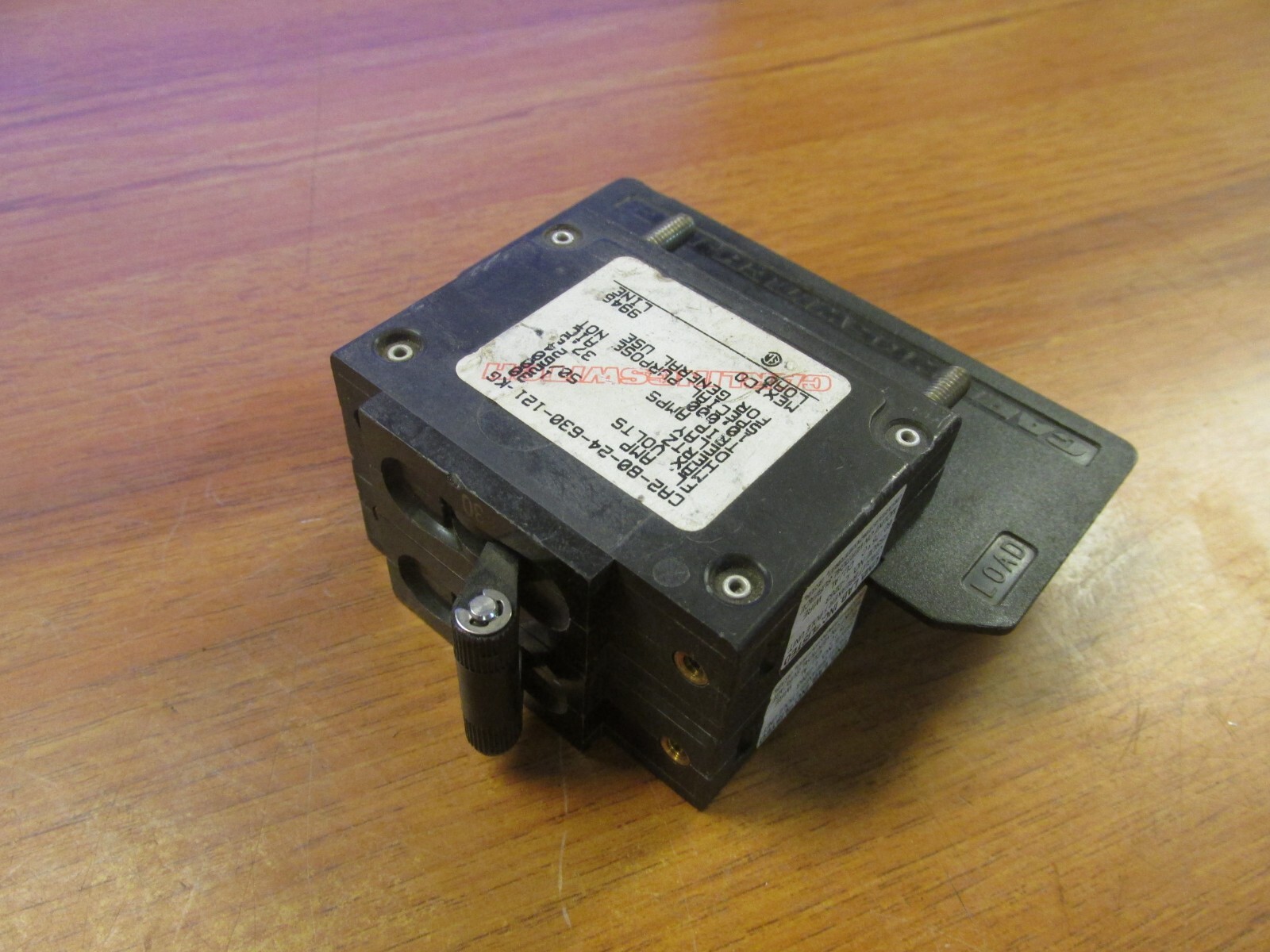 CARLINGSWITCH CIRCUIT BREAKER 2P, 30A, CAT# CA2-B0-24-630