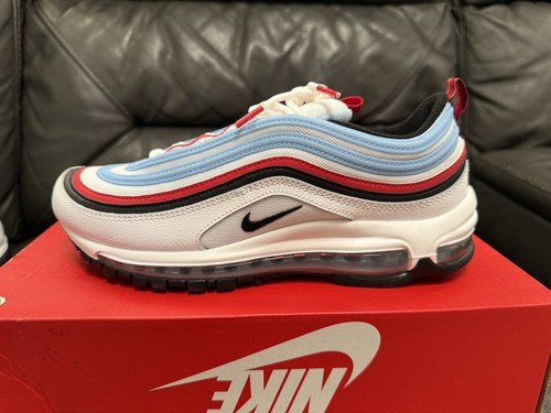 チ*ロ様 Nike Air Max 97 グレー オレンジ 限定オークション中！ NIKE AIR MAX 97 BLACK/PICANTE RED-ANTHRACITE（ナイキ エア