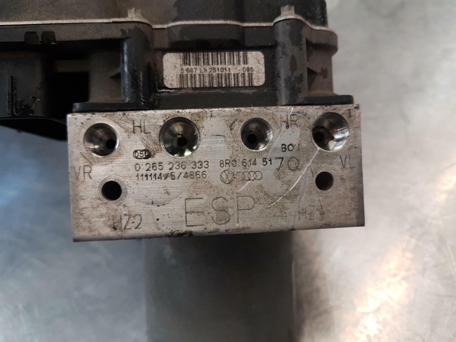 AUDI Q5 ABS PUMP 8R, P/N 8R0614517S, 03/0901/17 eBay