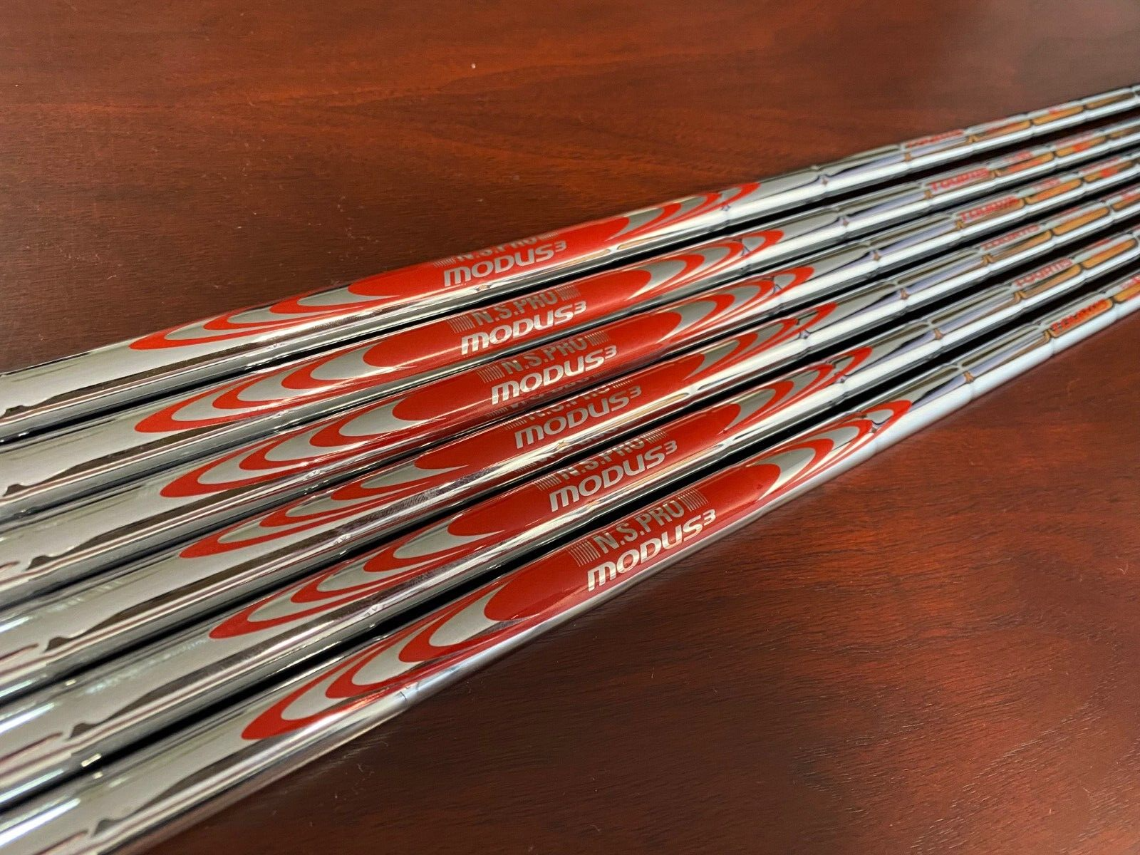 New N.S. Pro Modus Tour 115 Stiff Flex 6 Piece Iron Shaft