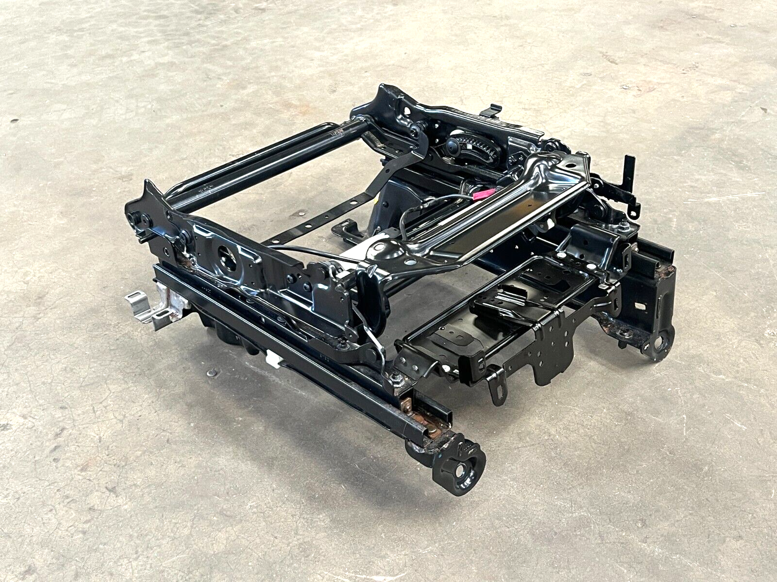 ⭐2006-2009 RANGE ROVER FRONT RIGHT PASS SEAT TRACKS RAILS & MOTOR OEM LOT2496