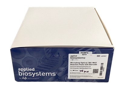 (48) APPLIED BIOSYSTEMS 384-Well MicroAmp Optical Reaction PCR Plate 4309849