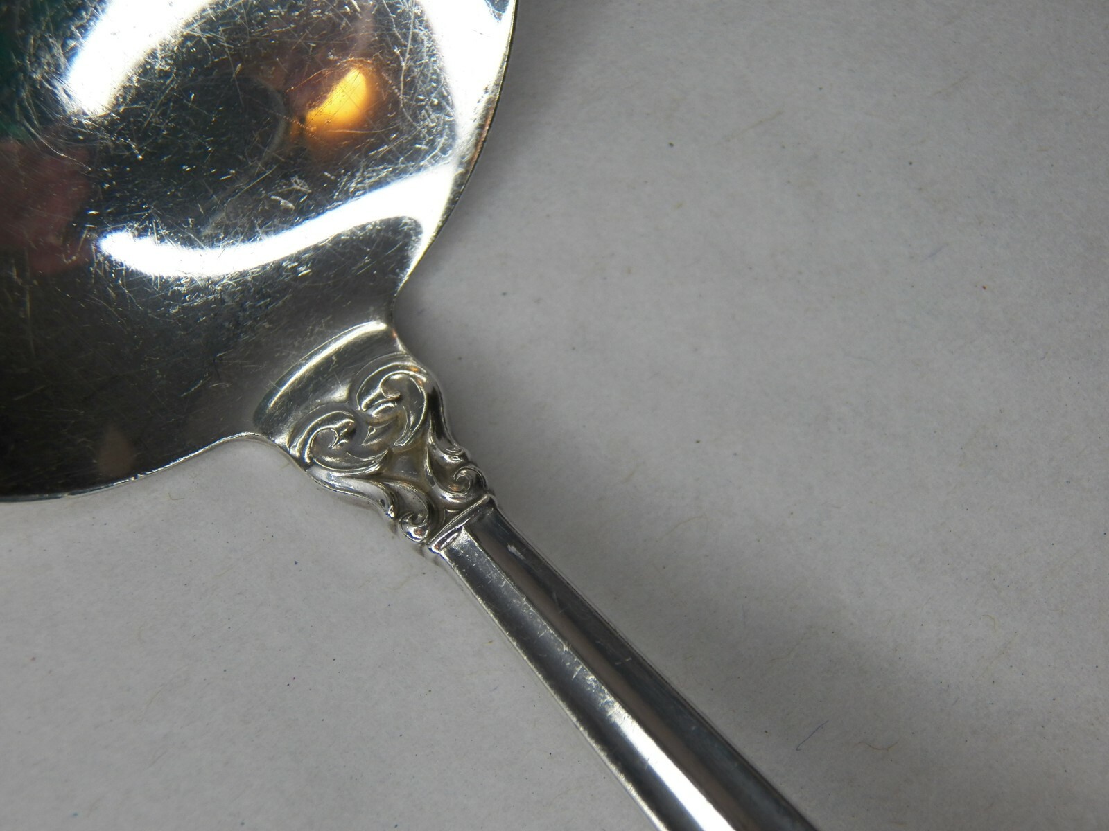 INTERNATIONAL ROYAL DANISH STERLING SILVER GRAVY LADLE 6 1/4" NO MONOGRAM