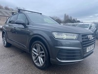 2018 AUDI Q7 50 3.0 TDI QUATTRO BLACK EDITION S-LINE - 7 SEATS - PX/FINANCE