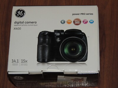 NEW Sealed Box - GE Power PRO X400 Camera 14.1 MP Camera - BLACK - 846951003796