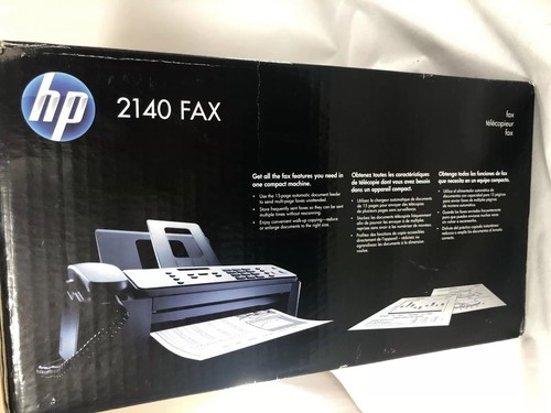 Hp 2140 Fax Nib New Old Stock Professional Plain Paper Fax Machine
