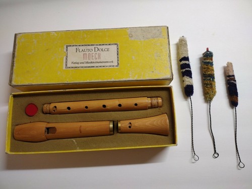 MOECK Flauto Dolce アルトリコーダー Vintage Moeck Wooden Flute - Flauto Dolce - In Original Box