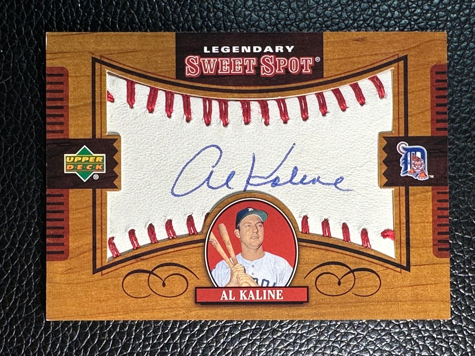 2002 Upper Deck Legendary Sweet Spot Al Kaline Auto Autograph
