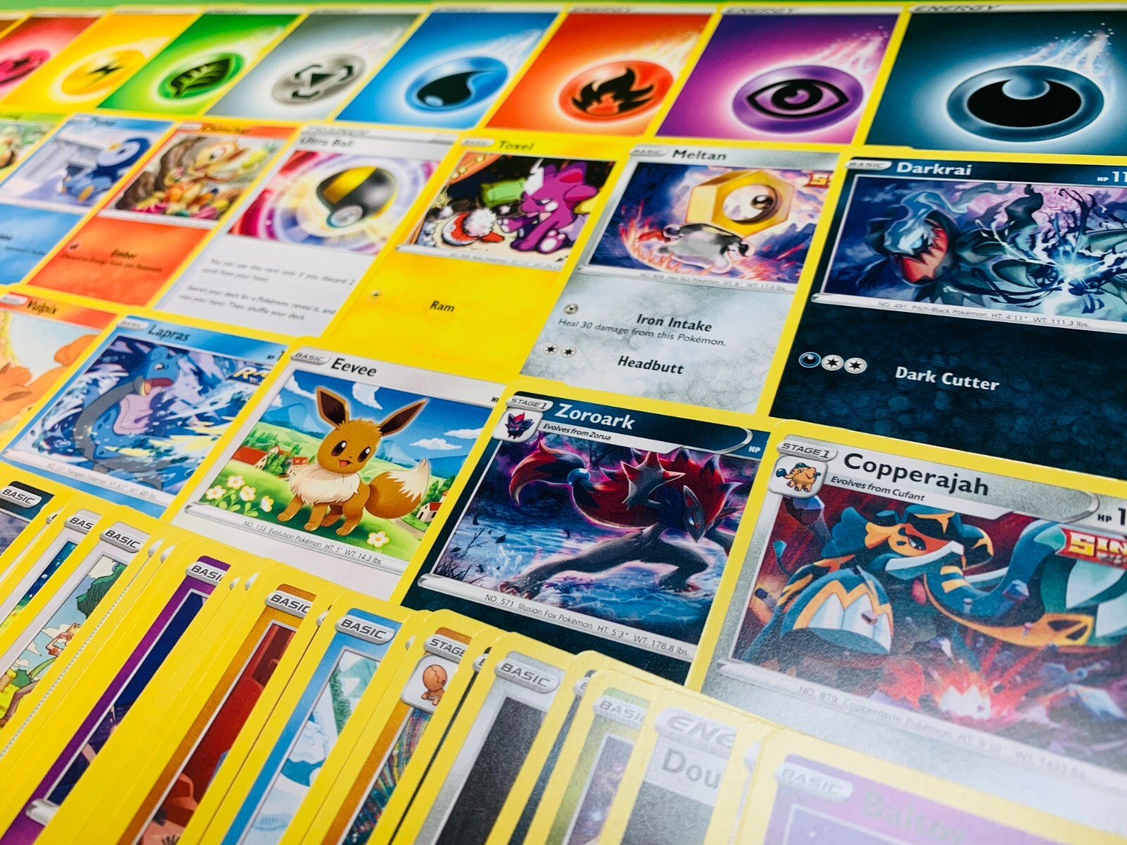 LOT OF 100 POKEMON CARDS INCLUDES COMMONS UNCOMMONS &amp; 7 FREE BONUS 
